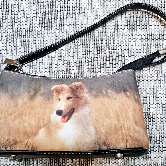 Collie Lassie Small Ladies Handbag Purse - Picture 2 of 6
